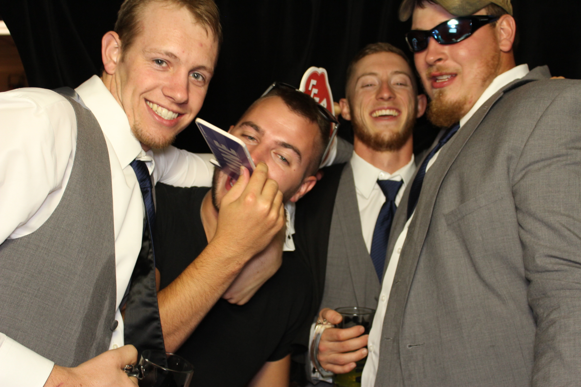 Michala Binkly & Nathan Hall Wedding Reception | View more photos from the event at gallery.photoboothcincy.com/u/PhotoBoothCincy/Michala-Binkly-Nathan-Hall-Wedding-Reception